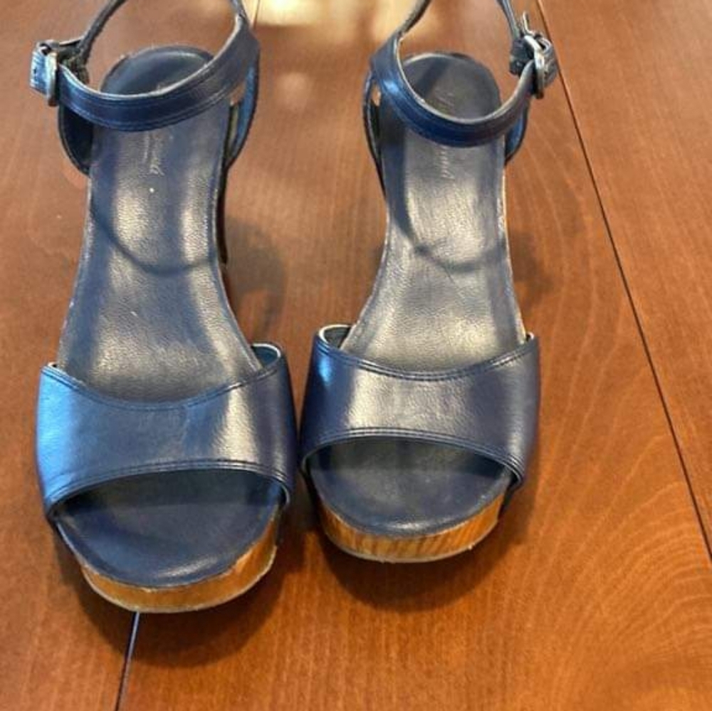 Lucky Brand wooden wedges